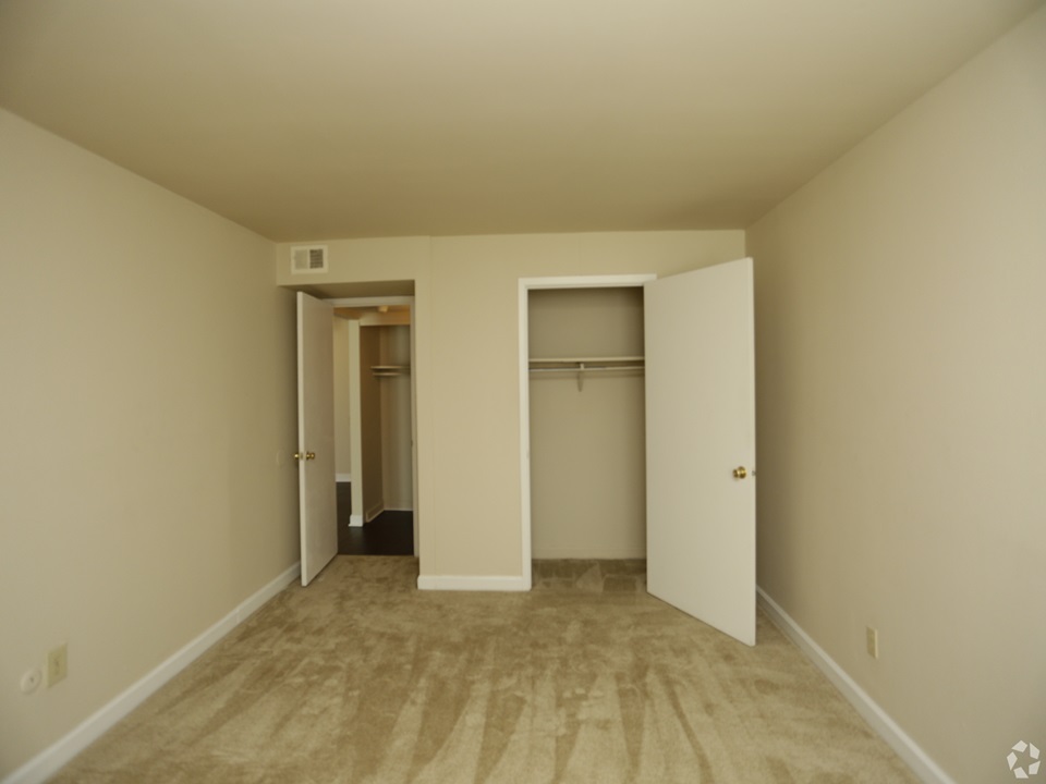 Bedroom at Rivertrails Apartments in Saint Louis, MO 63136
