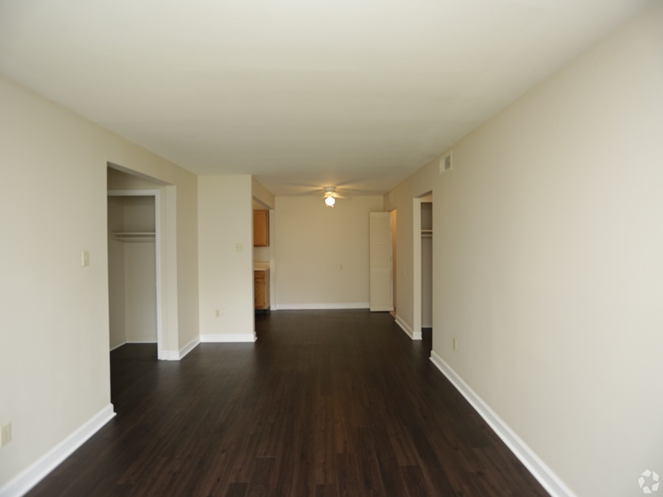 Living Room at Rivertrails Apartments in Saint Louis, MO 63136